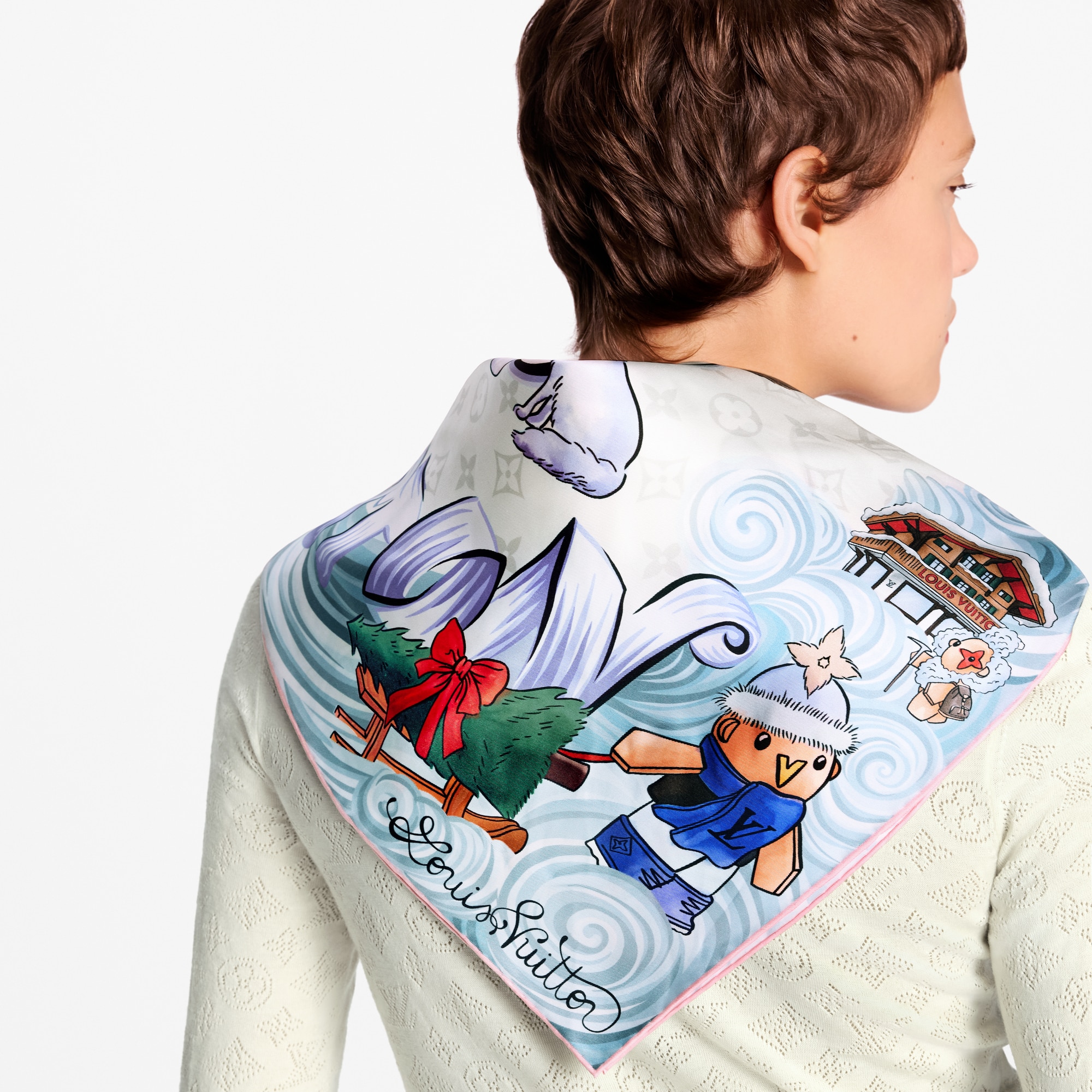 Vivienne Winter Holiday Square 70 S00 - Women - Accessories